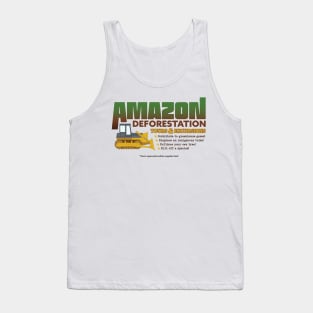 Amazon Rainforest Deforestation Tours Tank Top